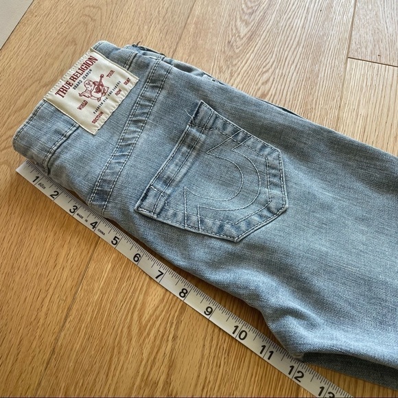 NWT TRUE RELIGION JENNIE HIGH RISE  CURVY SKINNY JEANS-24 - Picture 12 of 13